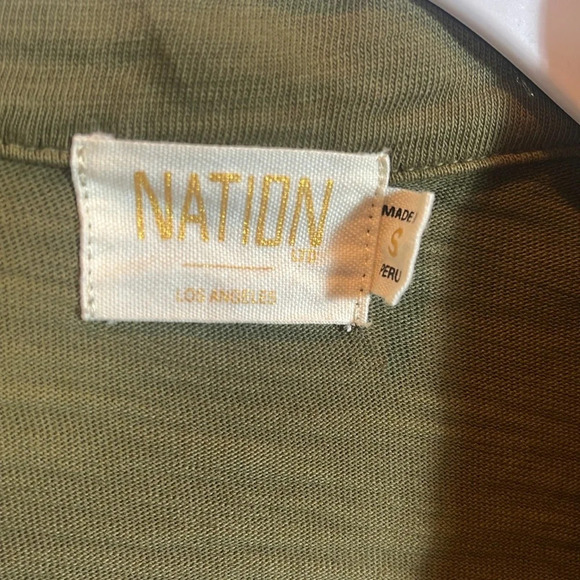 NATION LTD DESTA TOP in LAGOON size small - Picture 3 of 9